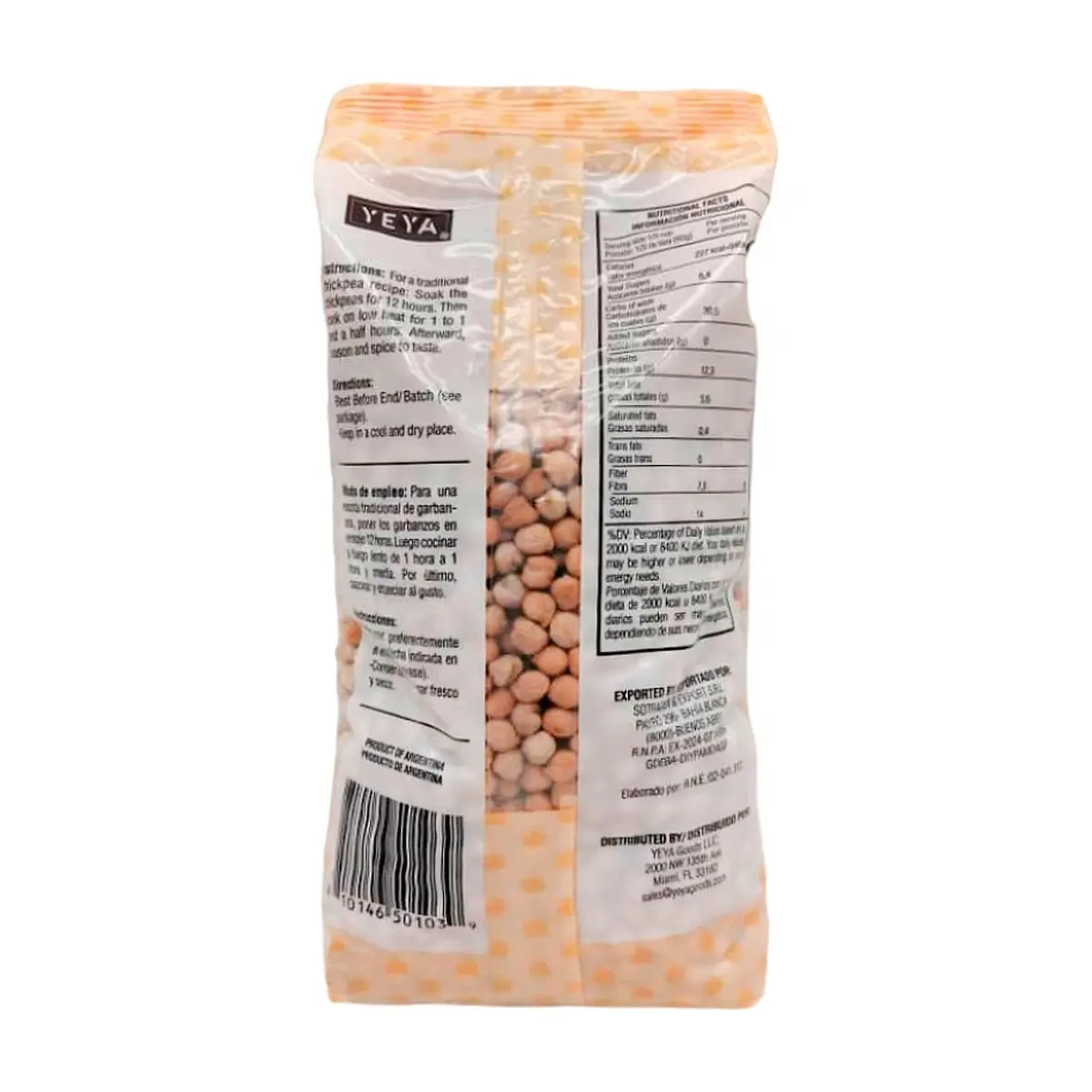 Garbanzos YEYA (1 kg / 2.2 lb) - Thumbnail 2