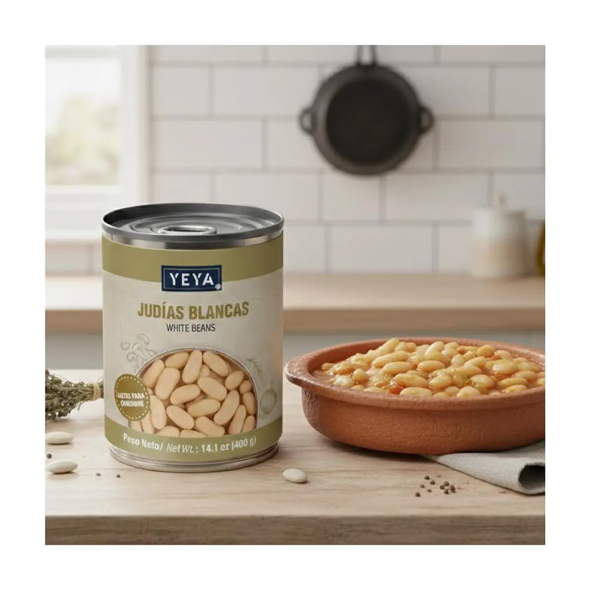 Judías Blancas YEYA (400 g / 14.1 oz) - Thumbnail 5