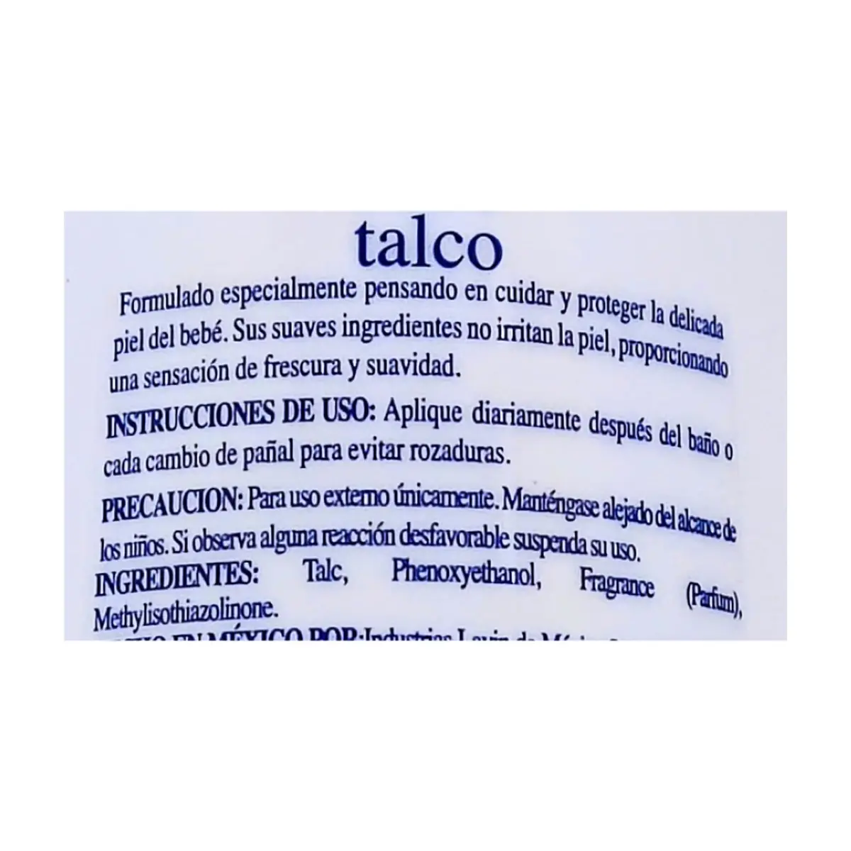 Talco para bebé Nuvel (100 g / 3.5 oz) - Thumbnail 3