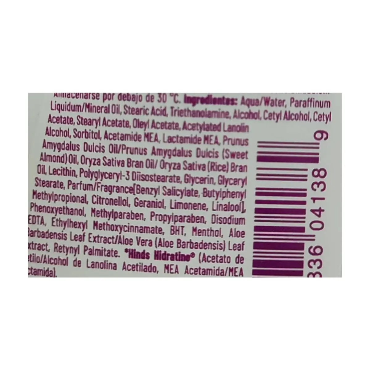 Crema corporal hidratación extrema extracto de almendra y hinds hidratine Hínds (90 ml / 3.2 fl.oz) - Thumbnail 3