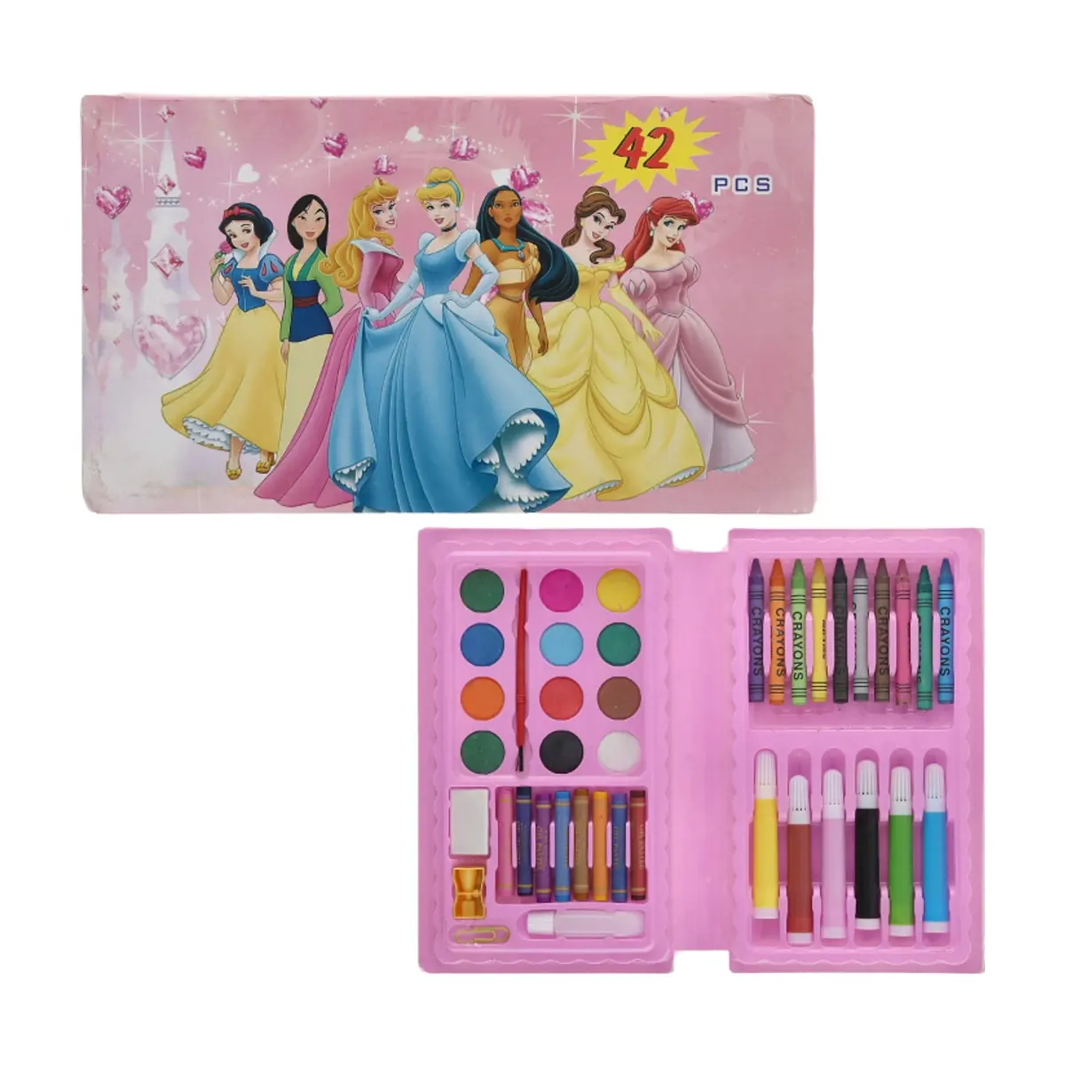 Set de arte de 42 piezas temática Princesas D'melem