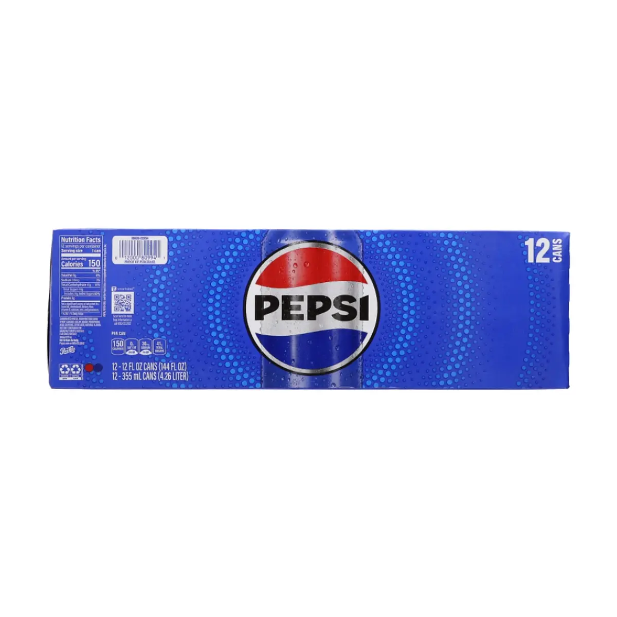 Refresco gaseado de cola Pepsi (12 x 355 ml) - Miniatura 2