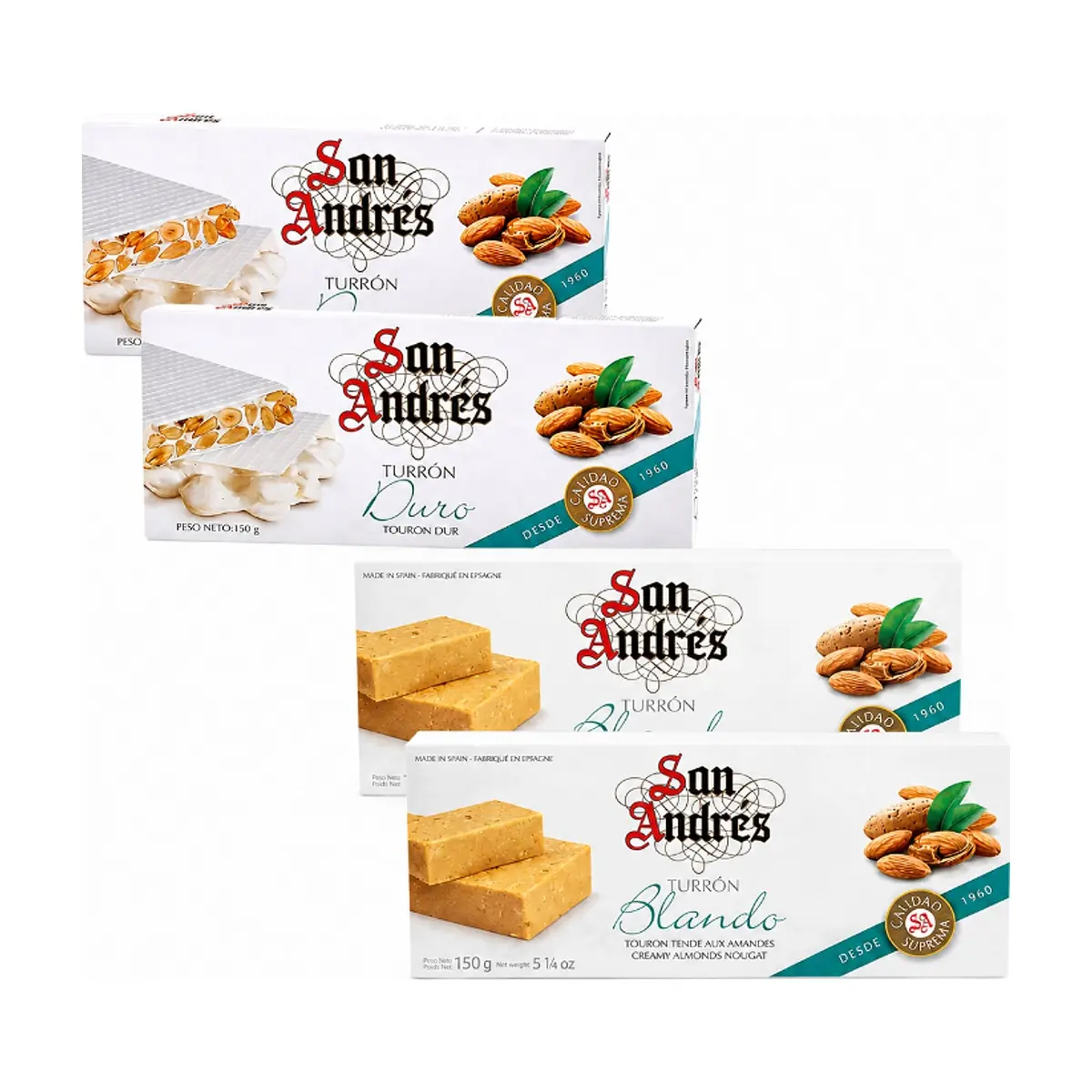 Combo: Turrón clasico San Andrés