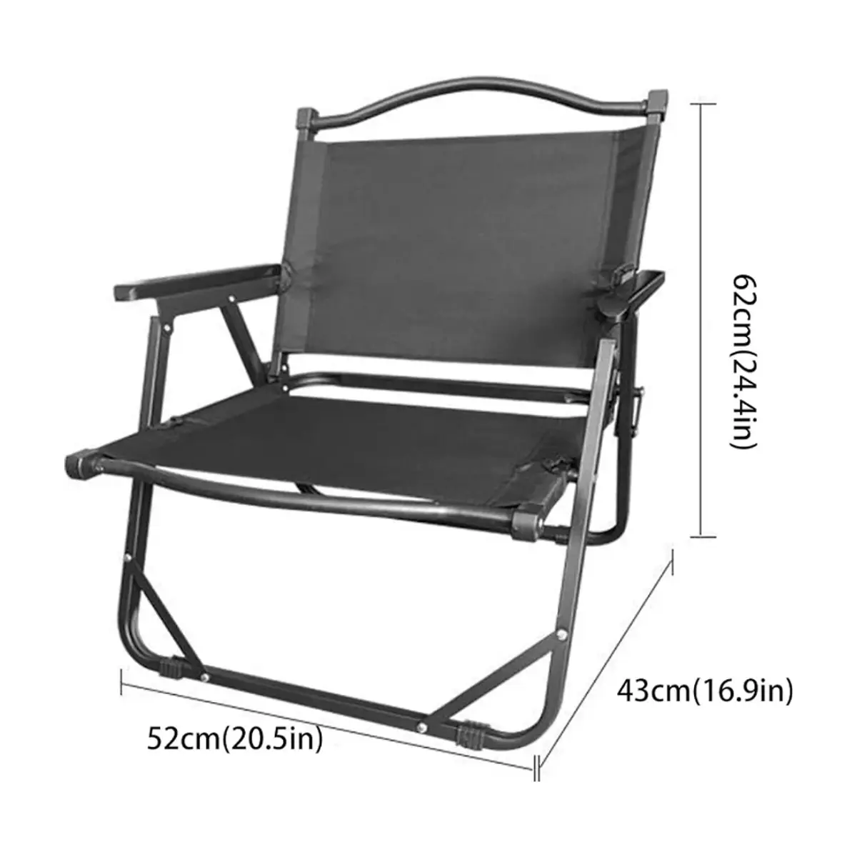 Silla de camping plegable portátil y compacta Kermit - Miniatura 2