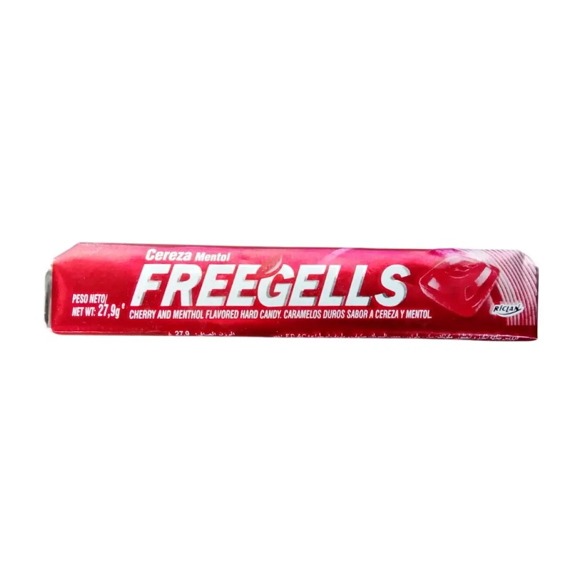 Caramelos duros sabor cereza Freegells (27.9 g) - Imagen 1