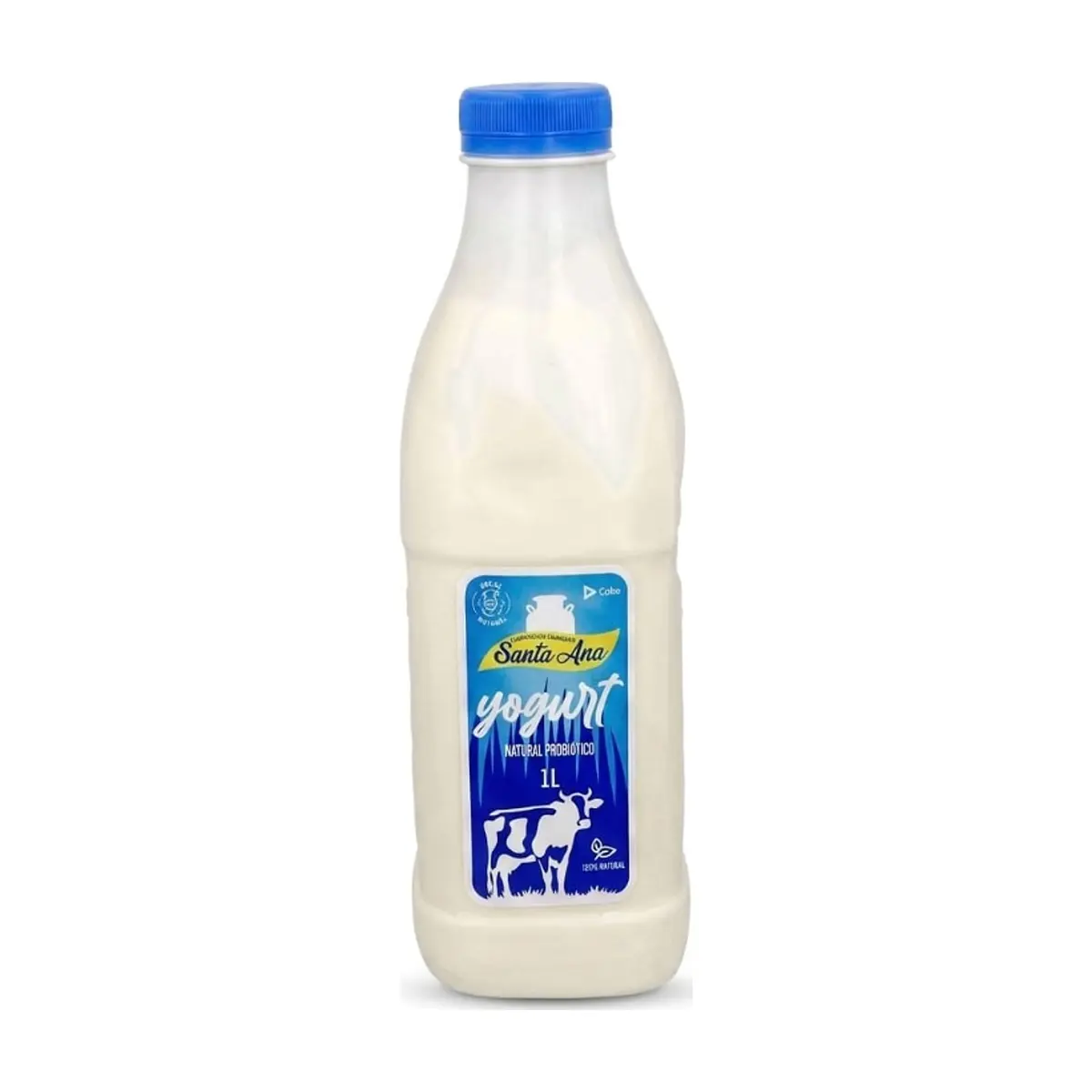 Yogurt probiótico natural Santa Ana (1 L) - Thumbnail 4