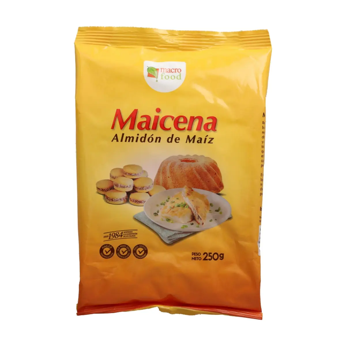 Maicena almidón de maíz (250 g / 8.81 oz) - Miniatura 1