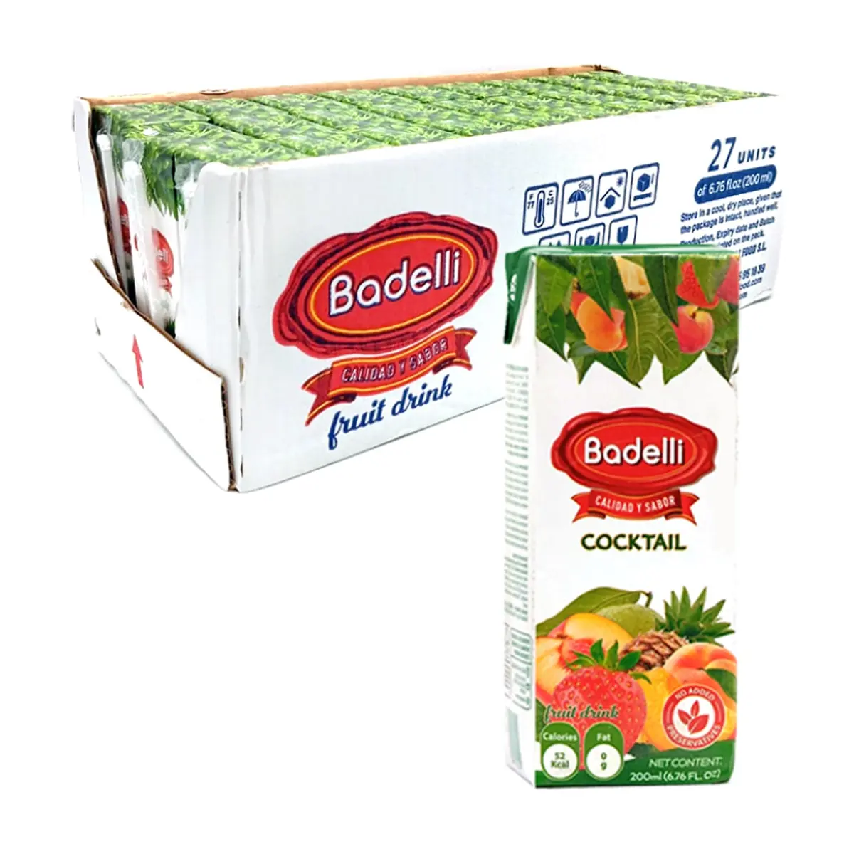 Jugo de cocktail Badelli (27 x 200 ml / 6.76 oz fl) - Miniatura 1