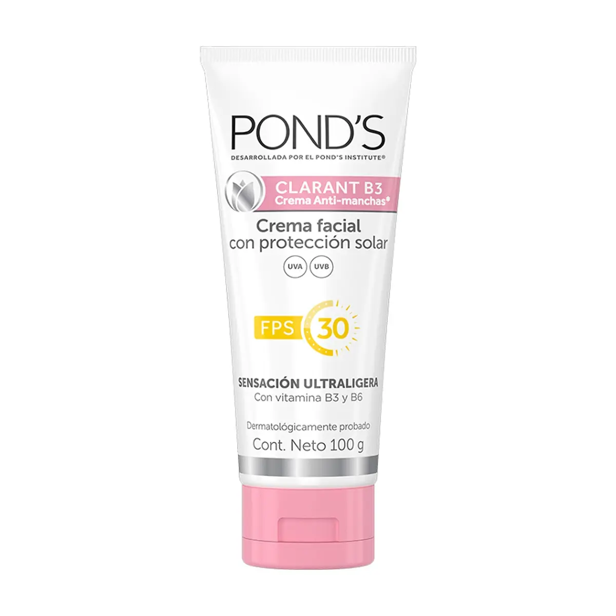 Crema facial con protección solar aclarante y antimanchas Pond's (100 g / 3.5 oz)