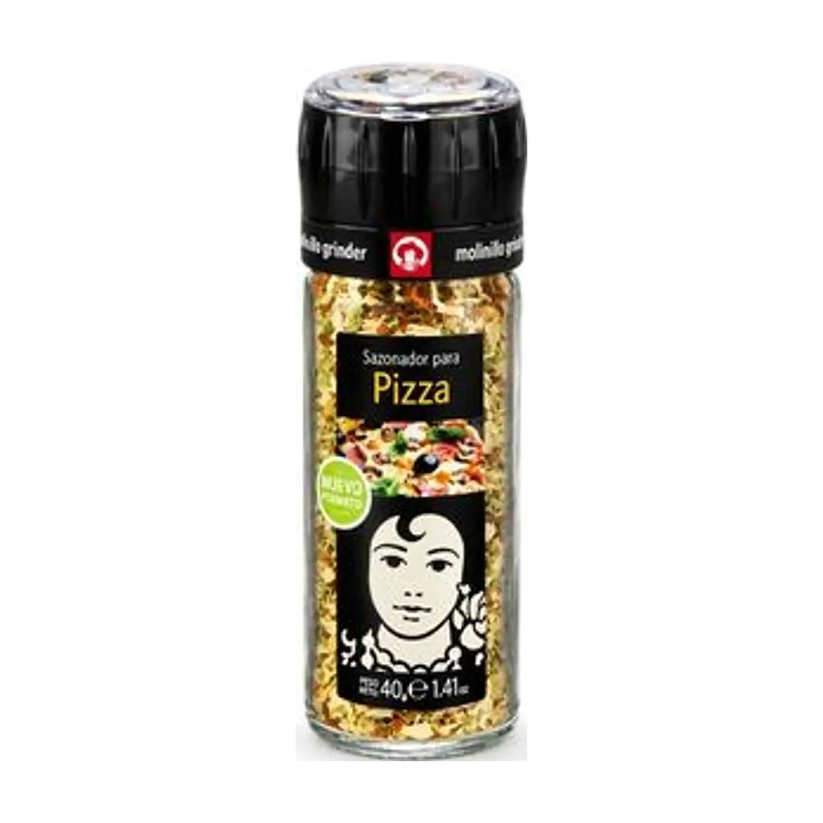 Sazonador Pasta & Pizza Carmencita (64 g Molinillo)