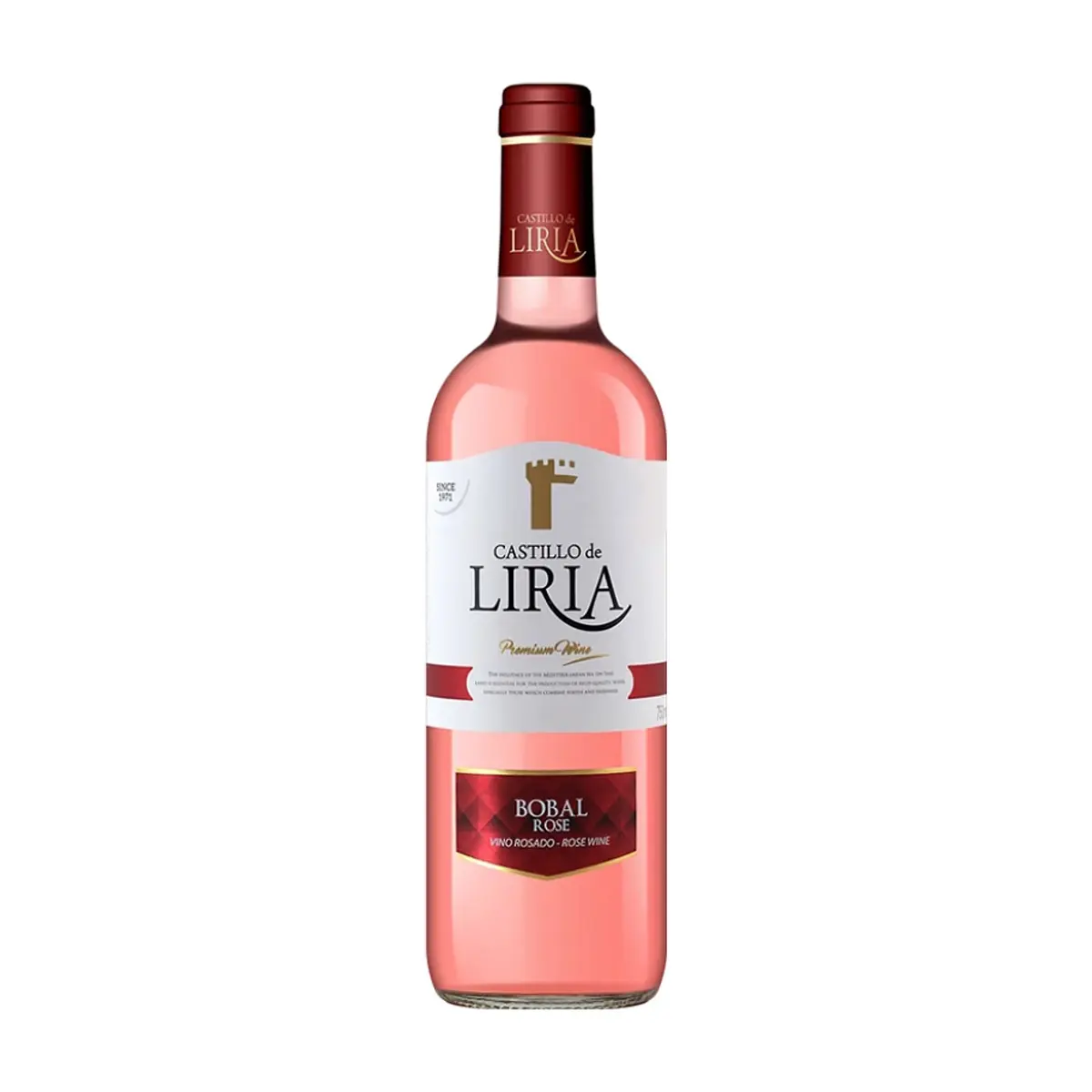 Vino rosado Bobal Castillo de Liria (750 ml)