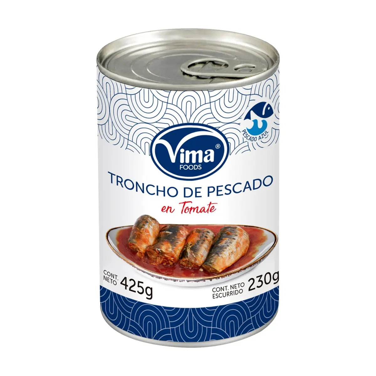 Troncho de pescado en tomate Vima Foods (425 g / 15 oz) - Miniatura 4