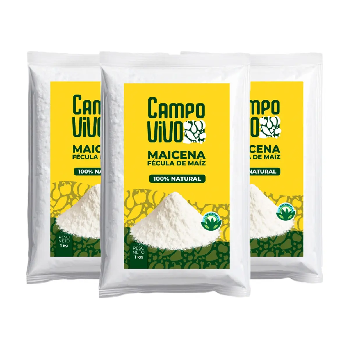 Maicena Campo Vivo (3 x 1 kg / 2.2 lb)