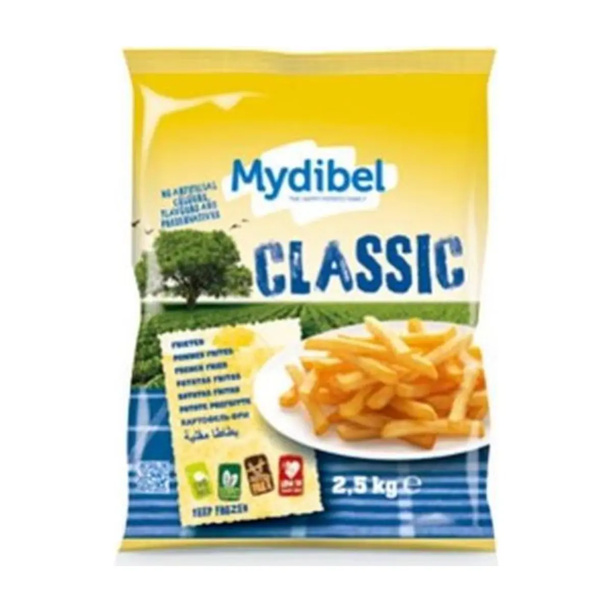 Papa Corte Clasicc 9/9 (2.5 kg) MYDIBEL - Image 1