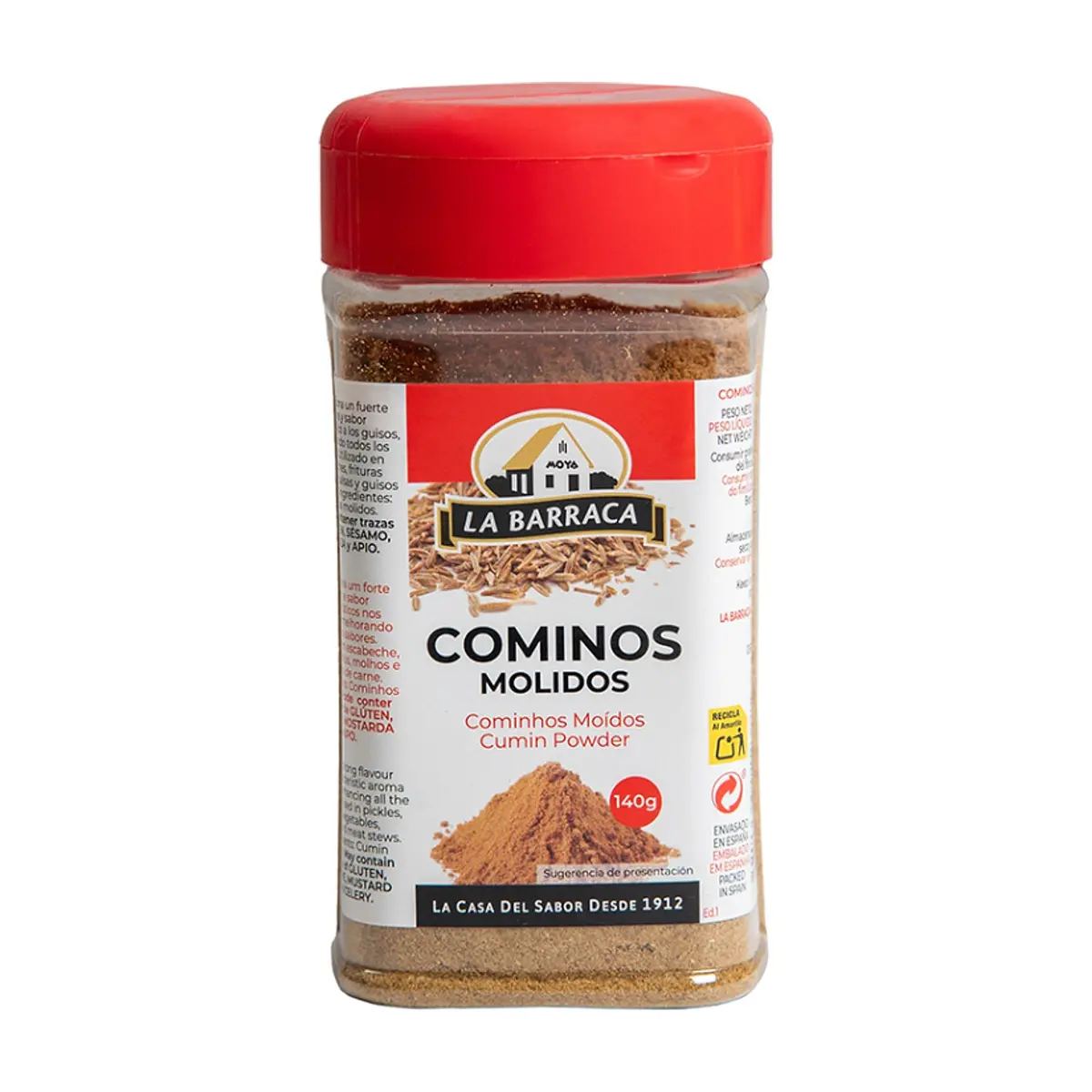Cominos molidos La Barraca (140 g / 4.93 oz) - Imagen 1