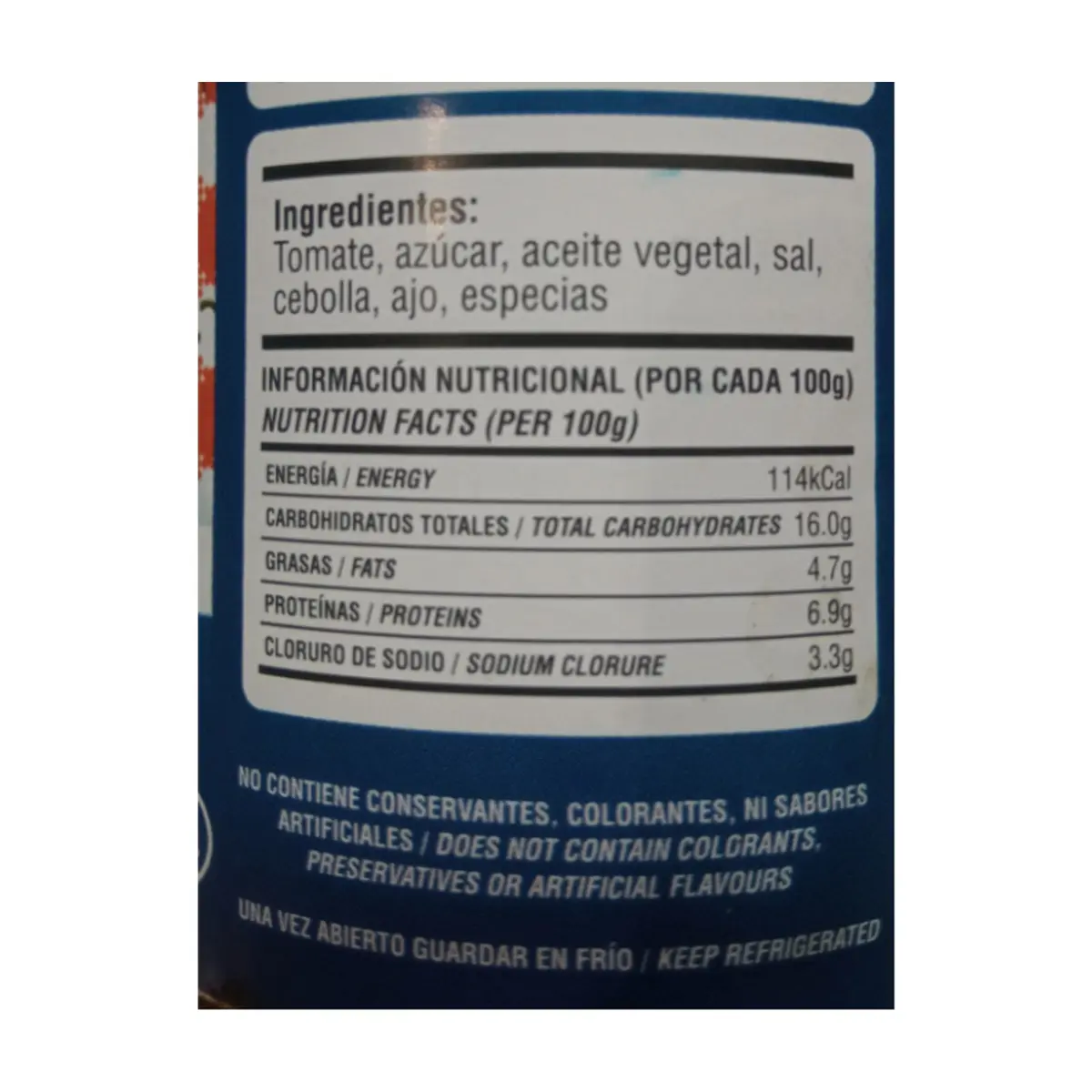 Salsa para pastas Conchita (3.05 kg / 6.72 lb) - Thumbnail 3