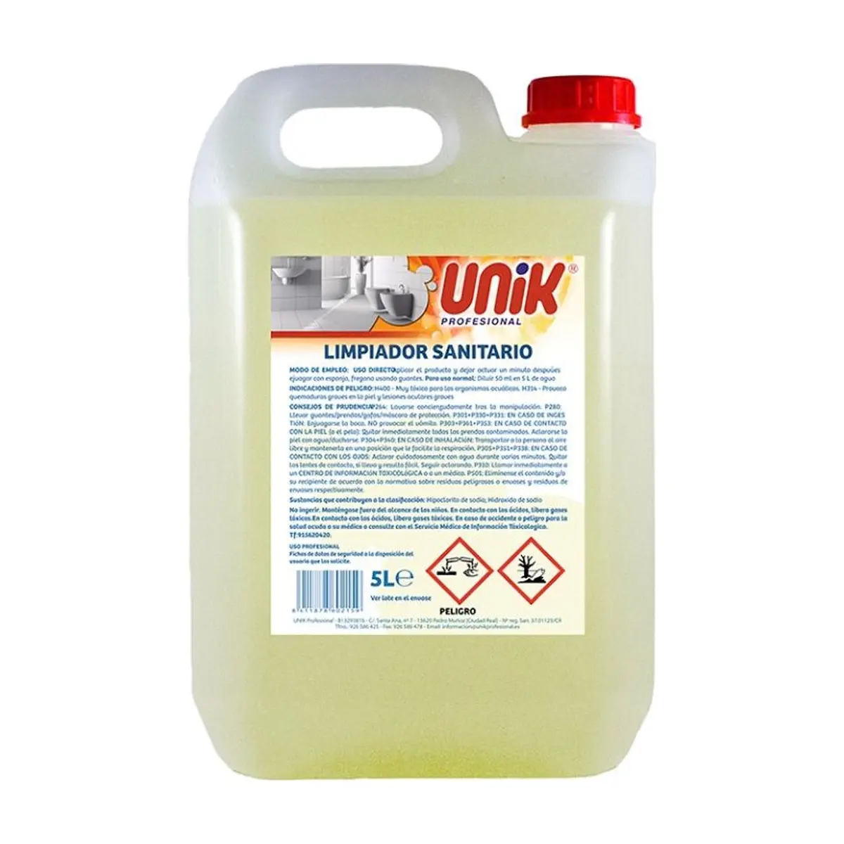 Limpiador Sanitario (5 L) UNIK