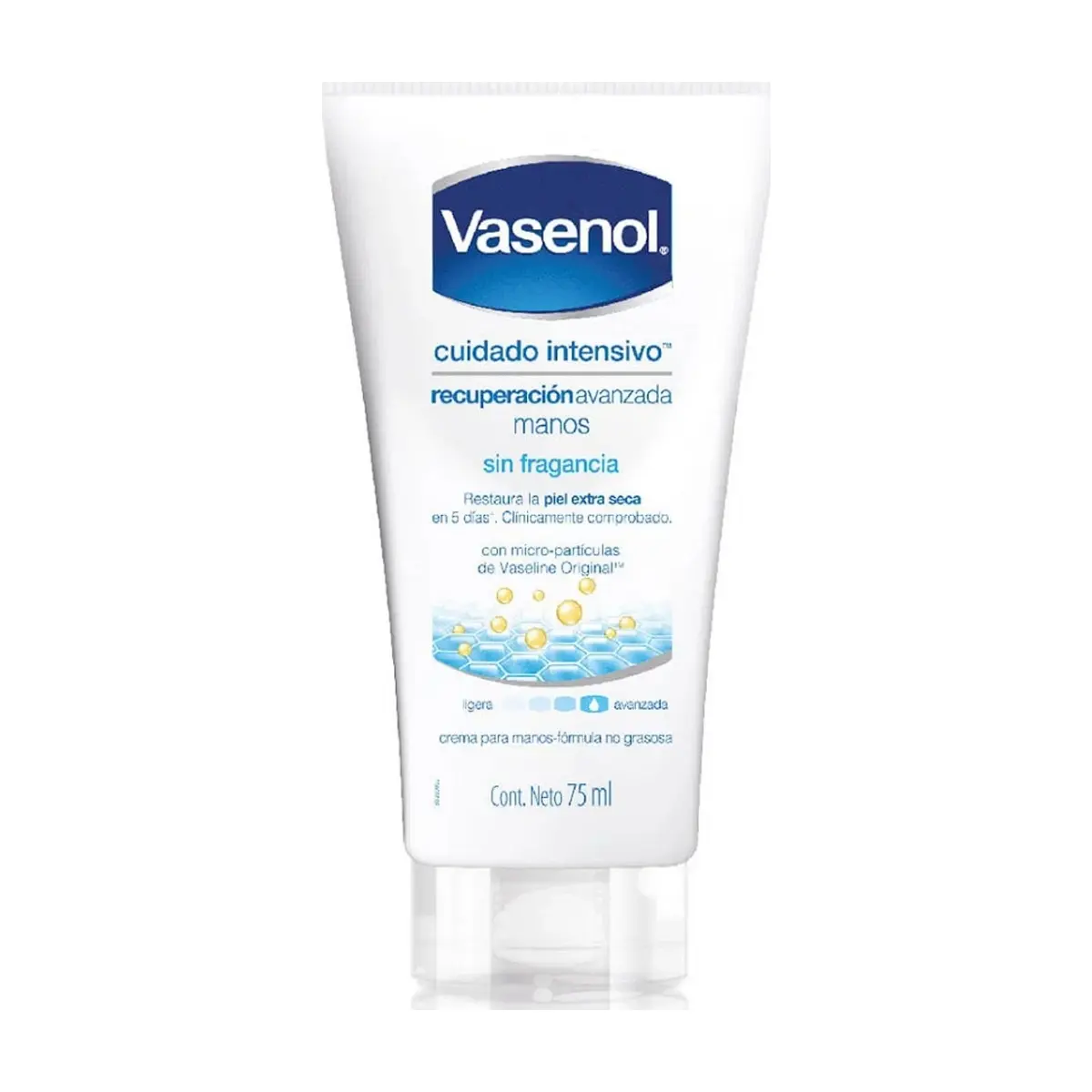 Crema para manos sin fragancia Vasenol (75 ml) - Thumbnail 2