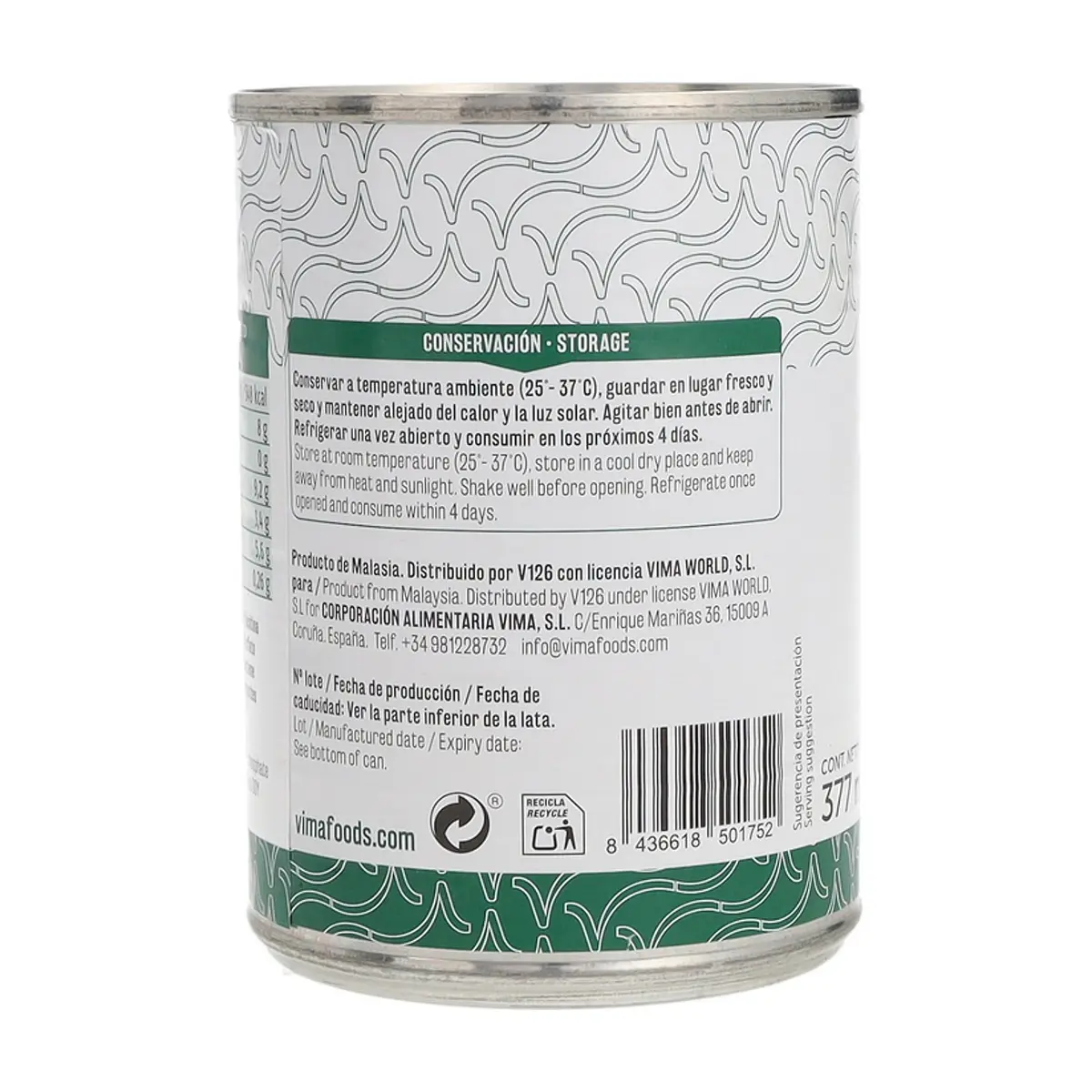 Leche evaporada Vima Foods (377 ml) - Thumbnail 2