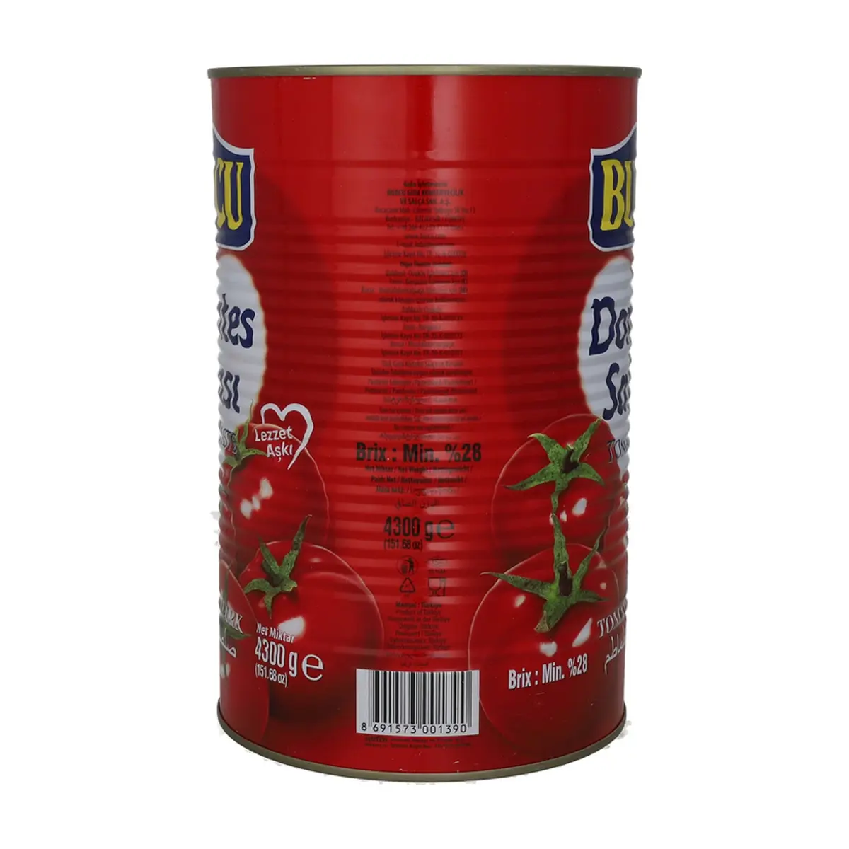 Pasta de tomate Burcu (4.3 kg / 9.48 lb) - Thumbnail 3