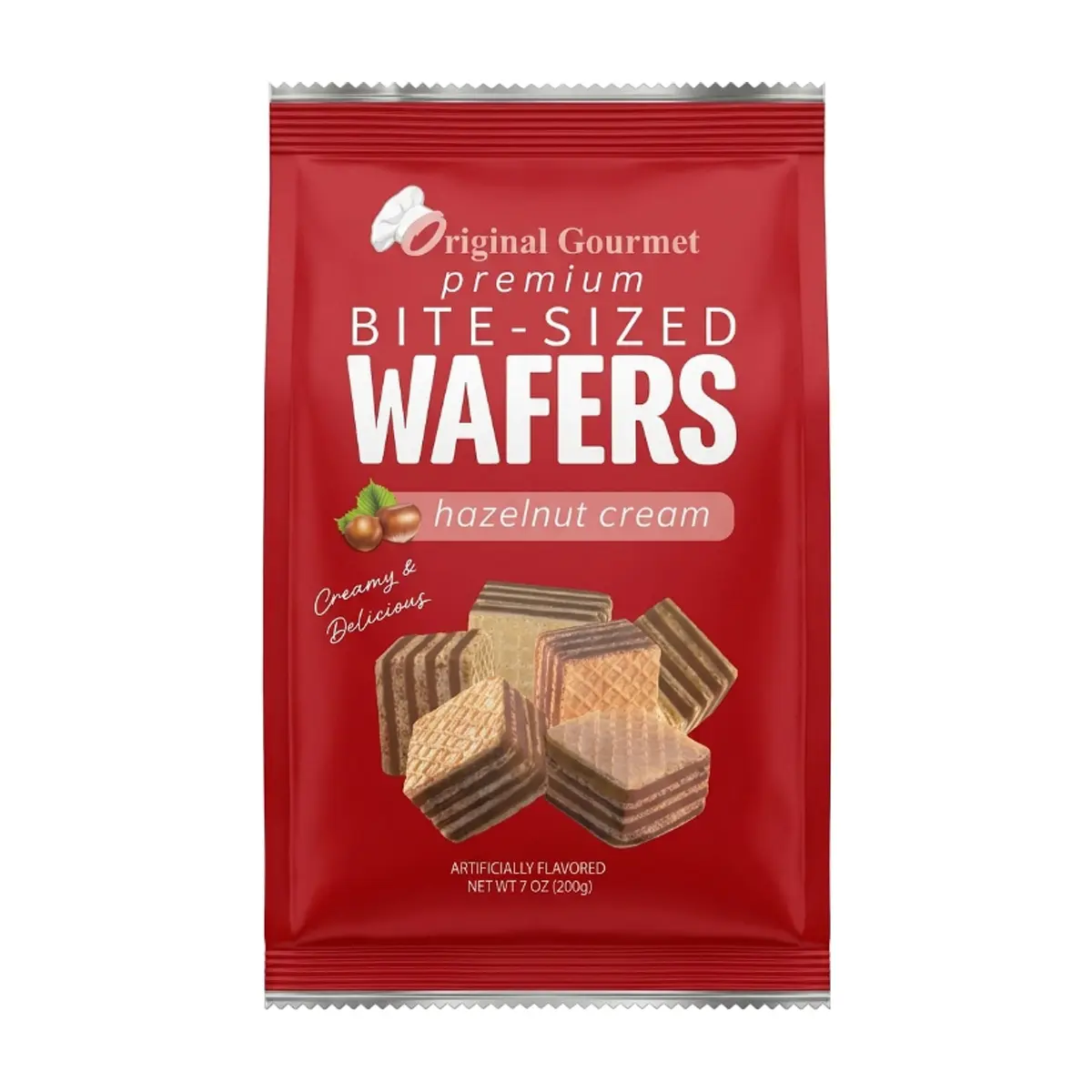 Sorbetos rellenos con crema de avellanas Original Gourmet (200 g / 7.05 oz)