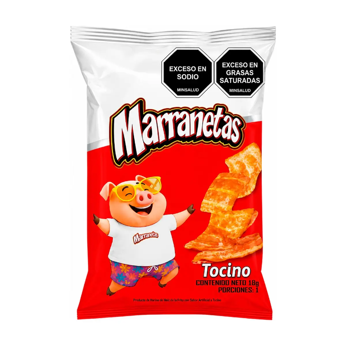 Marranetas sabor a tocino Yolis (18 g)