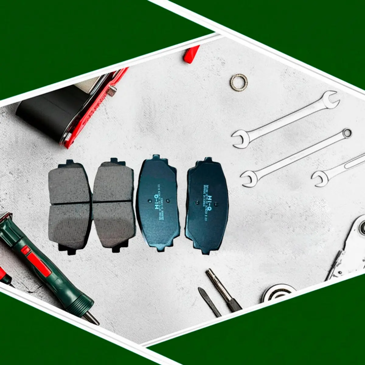Pastillas de freno delantero para Picanto 2011 SP 1405A Hi-Q - Thumbnail 2
