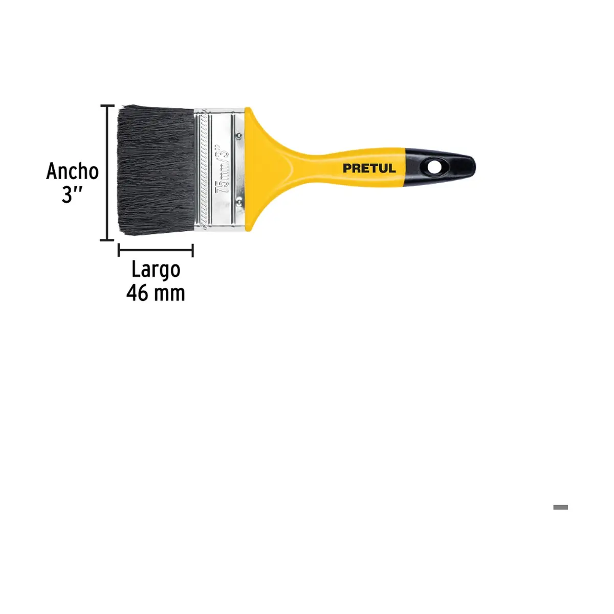 Brocha para pintar de 3" Pretul 21528 - Miniatura 5