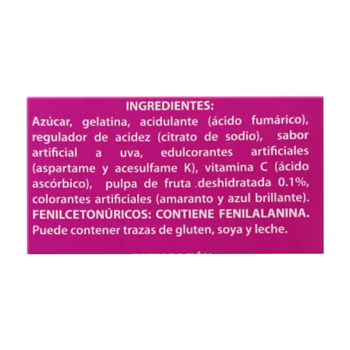 Gelatina sabor uva Boom (40 g / 1.41 oz) - Thumbnail 2