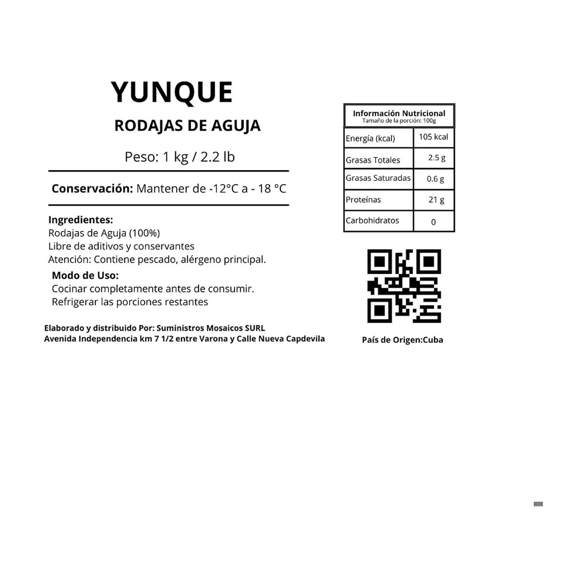 Rodajas de Aguja Yunque (1 kg / 2.2 lb) - Thumbnail 2