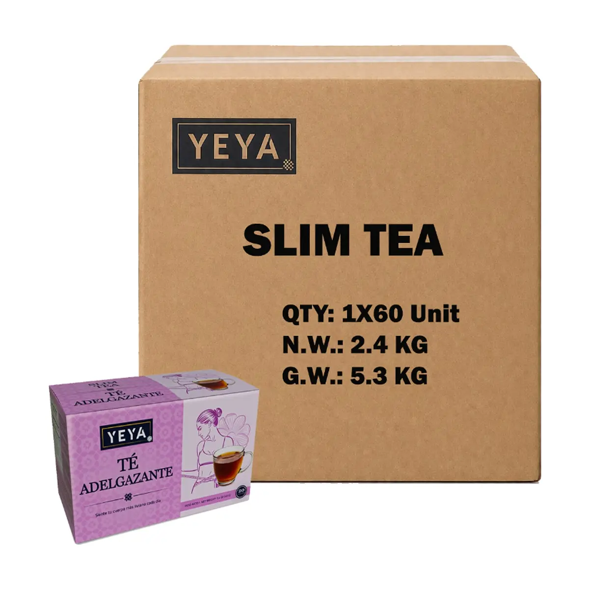 Té adelgazante YEYA (60 x 40 g / 1.4 oz)