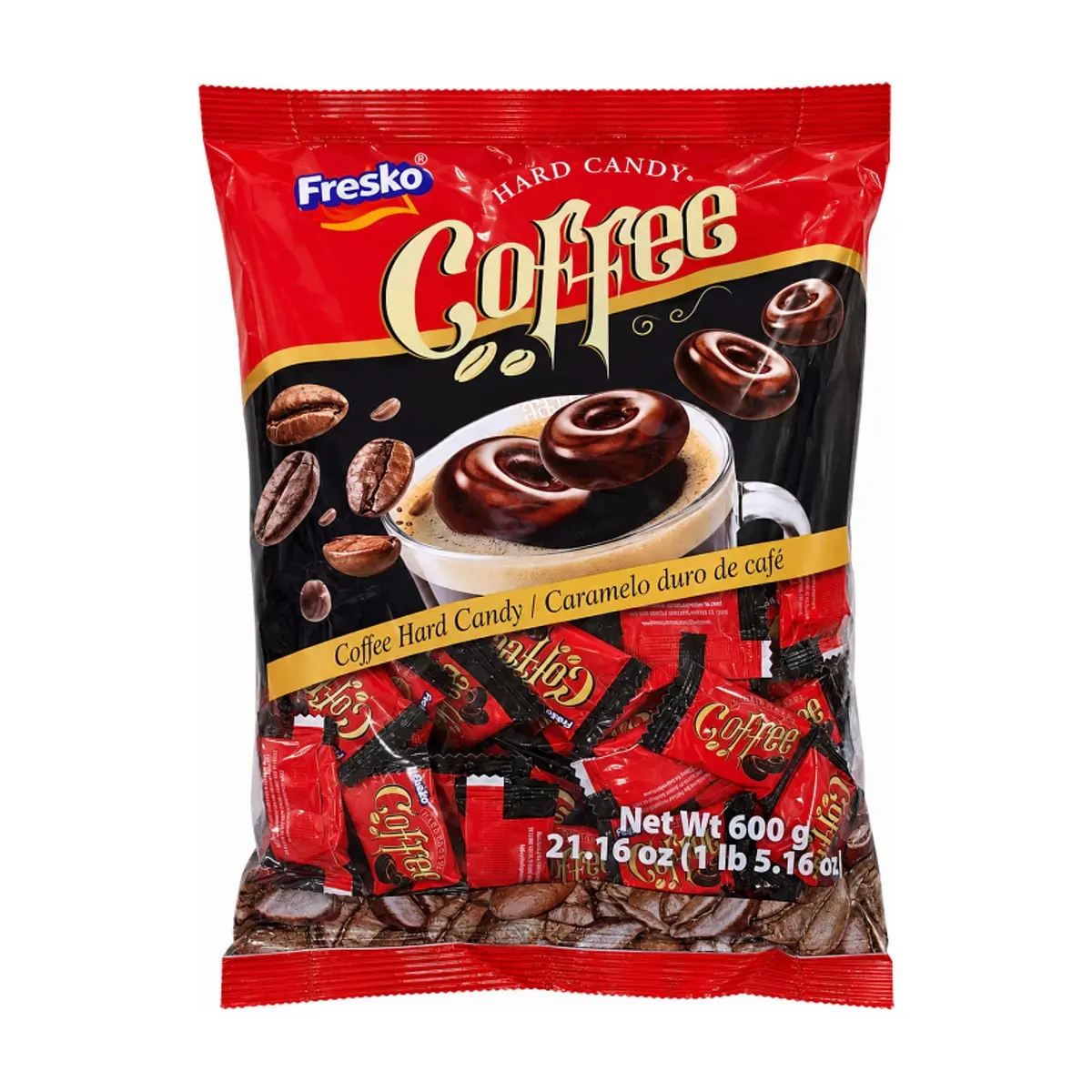 Caramelo duro de café Fresko (600 g / 21.16 oz) - Thumbnail 4