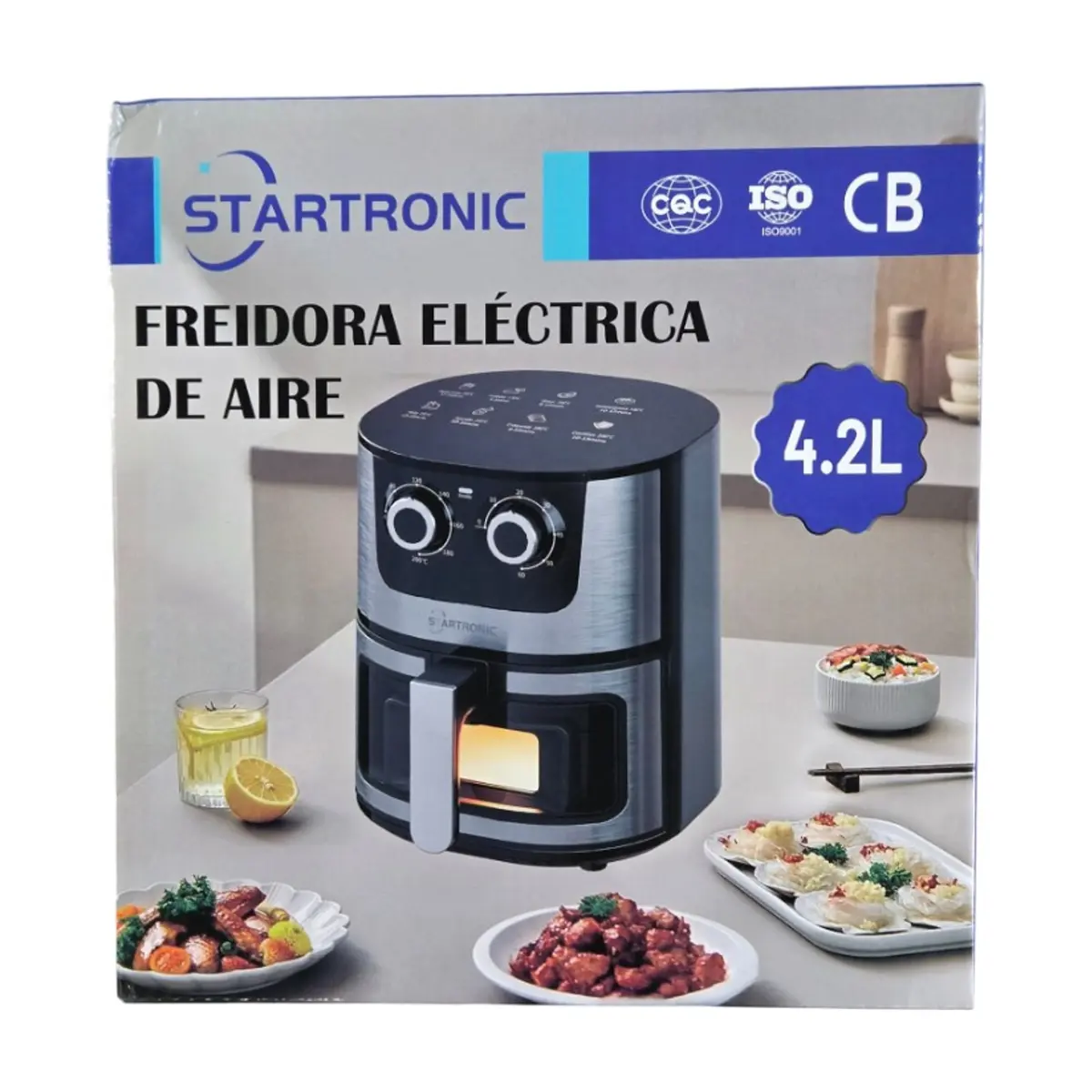 Freidora eléctrica de aire Startronic (4.2 L) - Thumbnail 2