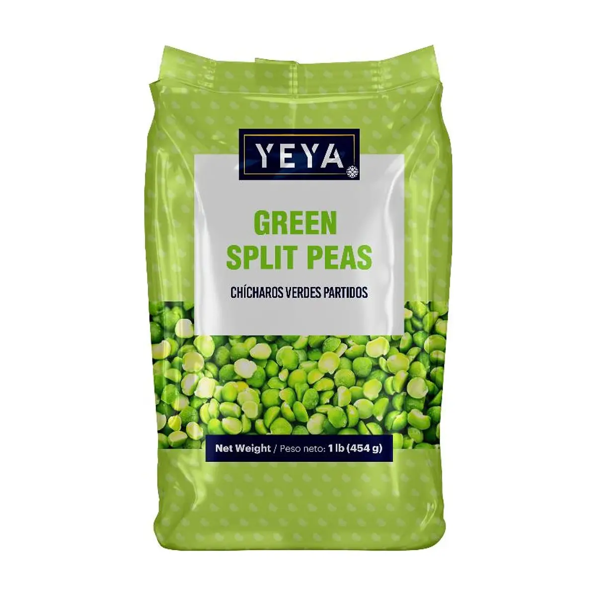 Chícharos verdes partidos YEYA (454 g / 1 lb)
