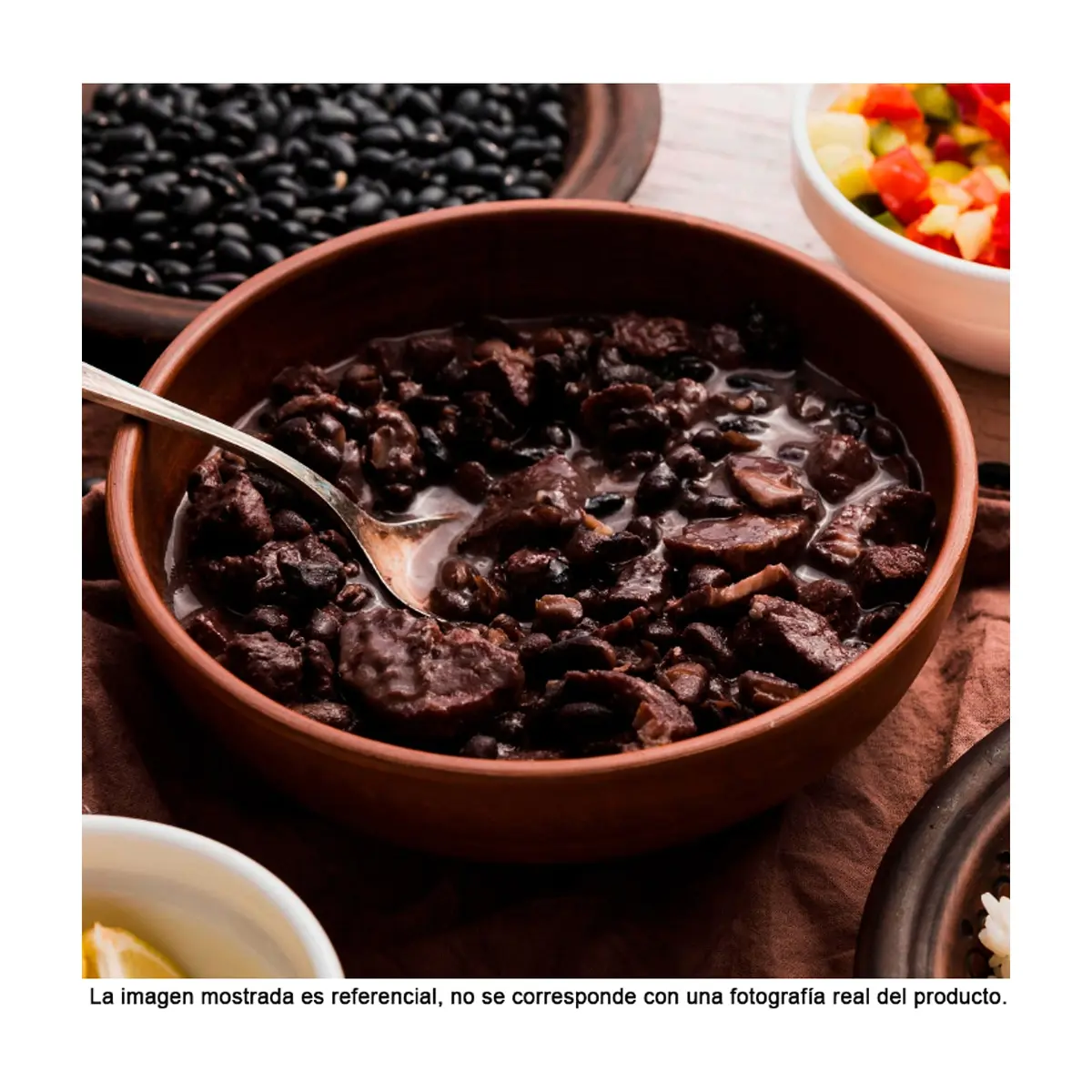 Frijoles negros Cosecha Real (4 x 454 g / 1 lb) - Thumbnail 5