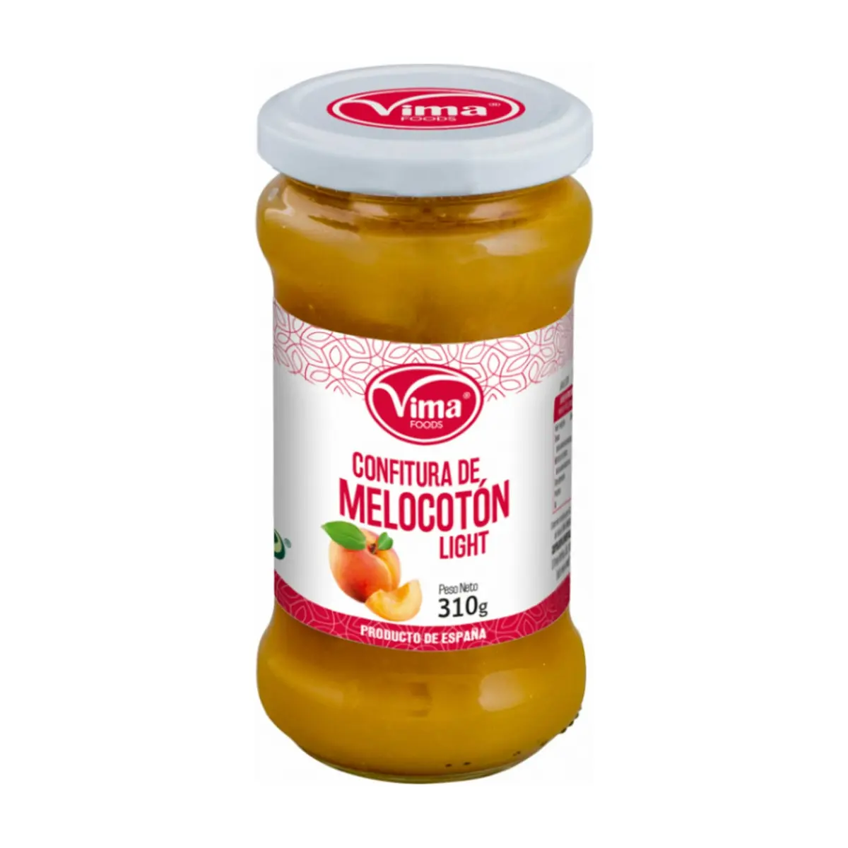 Confitura de melocotón light Vima Foods (310 g / 10.93 oz)