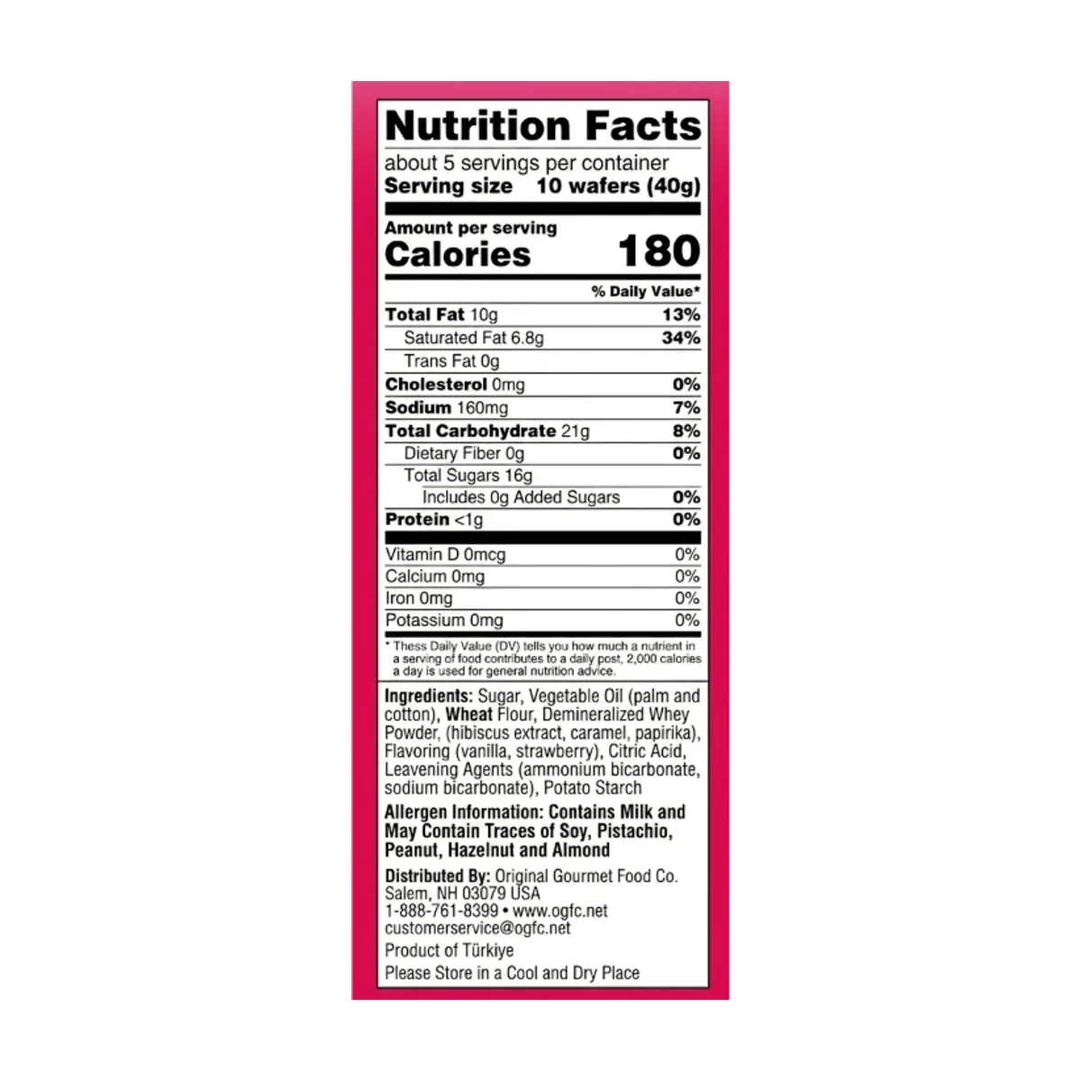Sorbetos rellenos con crema de fresa Original Gourmet (200 g / 7.05 oz) - Thumbnail 3