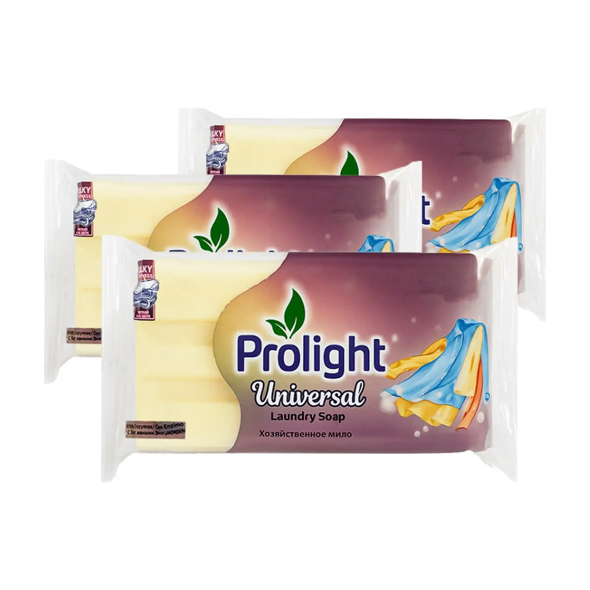 Jabón de lavar con enzimas Prolight (3 x 200 g / 7.05 oz)