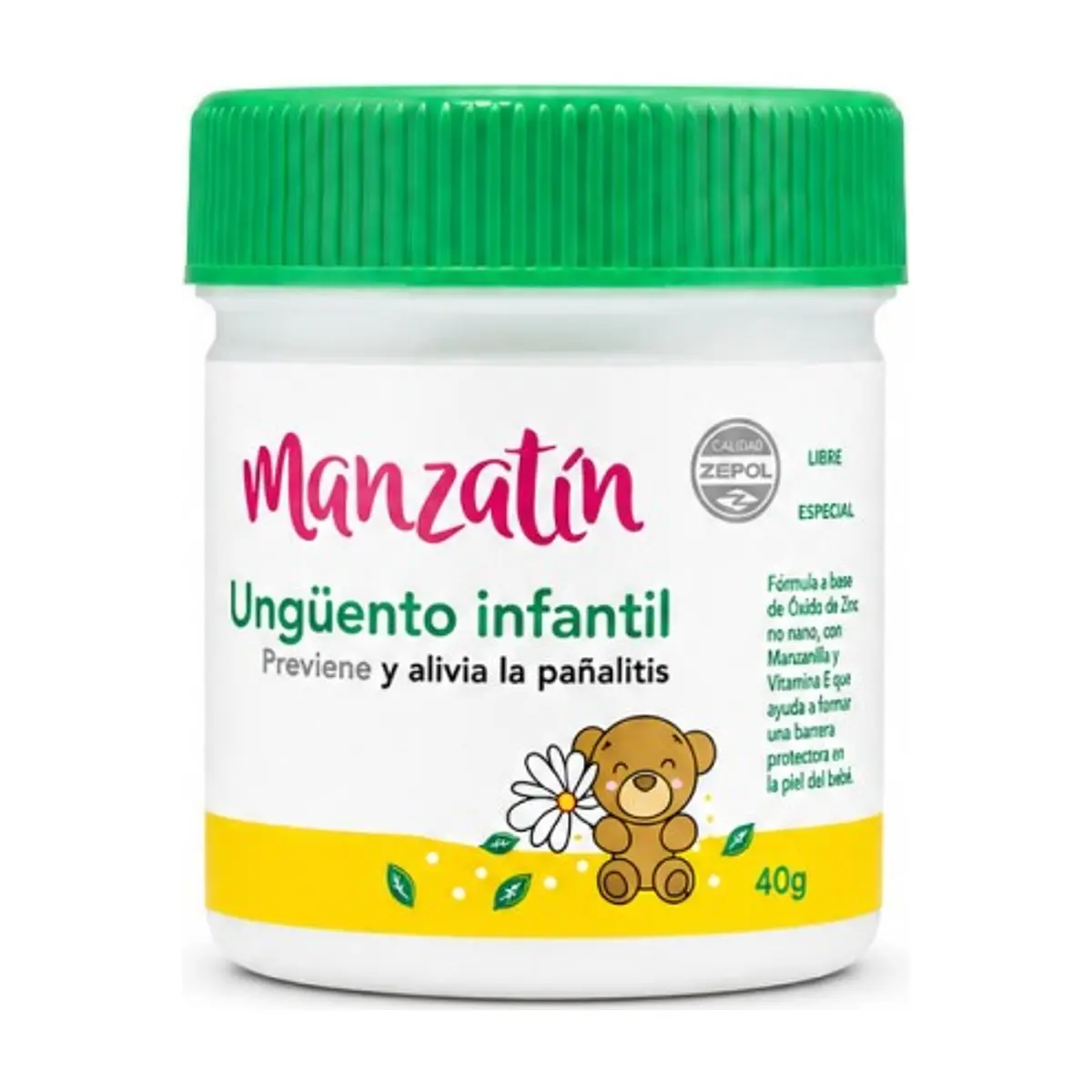 Ungüento Infantil (40g) MANZATIN - Imagen 1