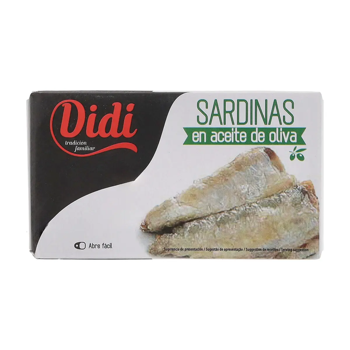 Sardinas en aceite de oliva Didi (125 g / 4.4 oz) - Miniatura 1
