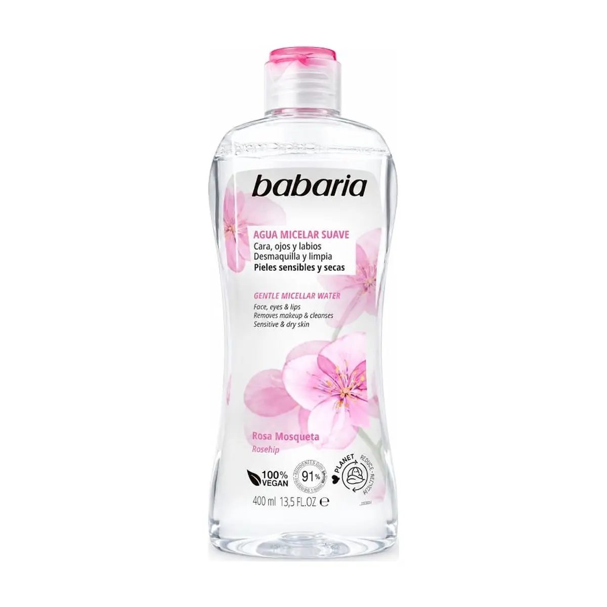 Agua Micelar Suave (400ml) BABARIA
