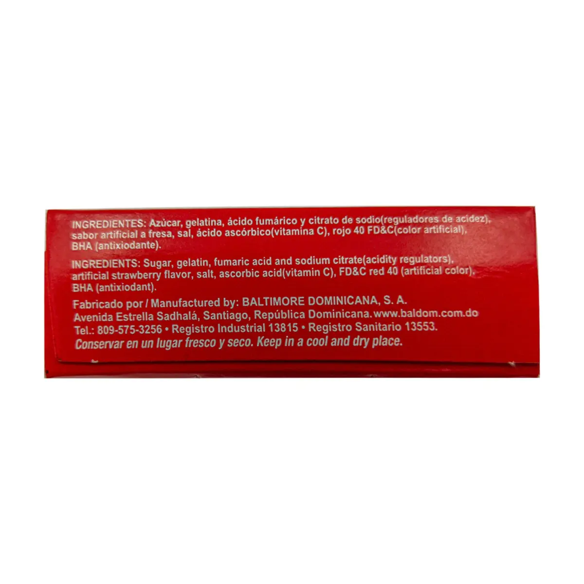 Gelatina sabor fresa Oli (85 g / 3 oz) - Thumbnail 2