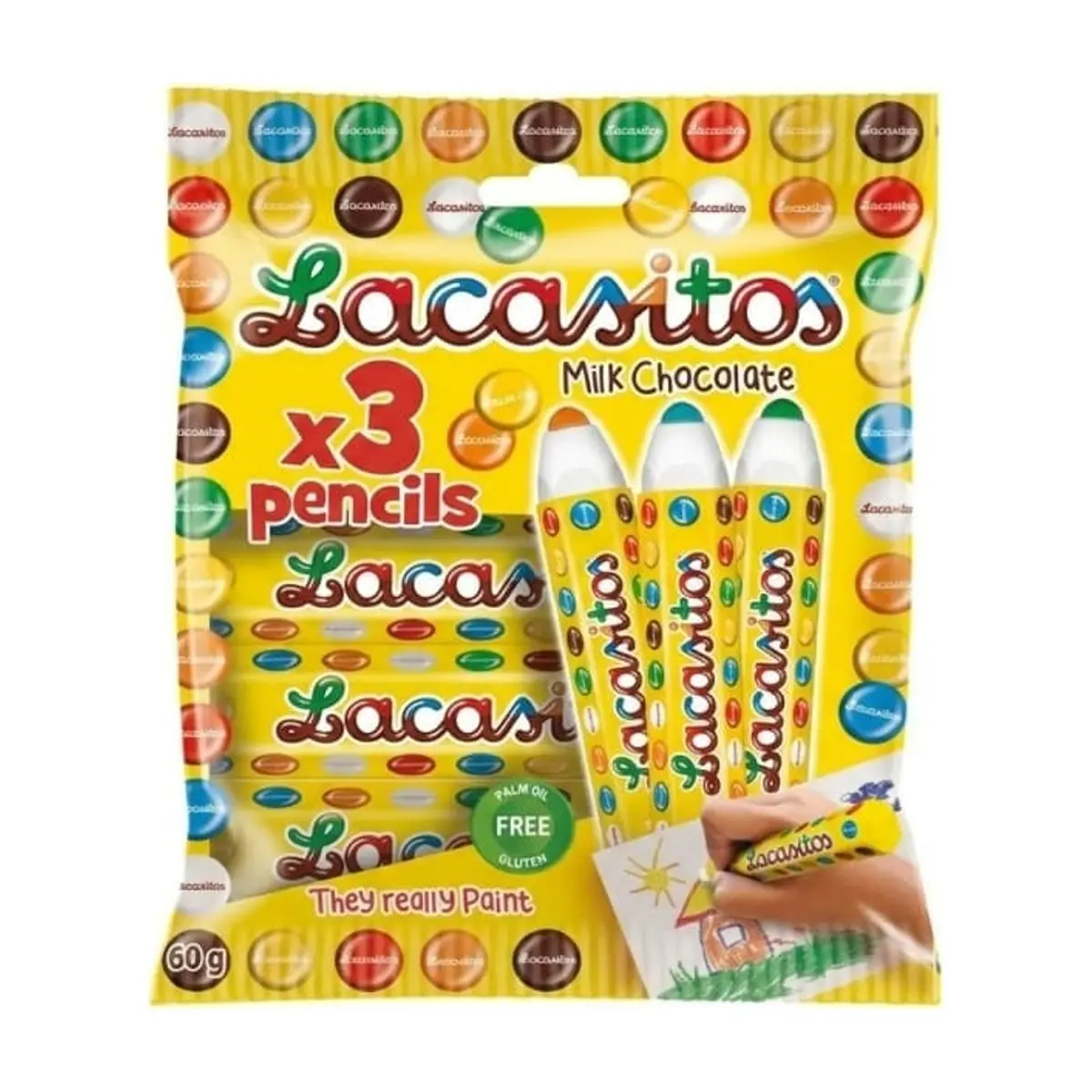 Chocolates Lápiz (3u x 20g) LACASITOS