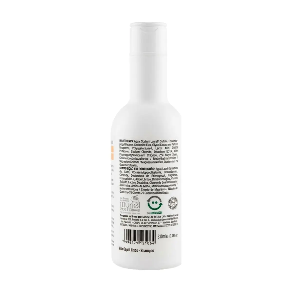 Champú de almidón de maíz y queratina Vita Capili Muriel (310 ml) - Thumbnail 2