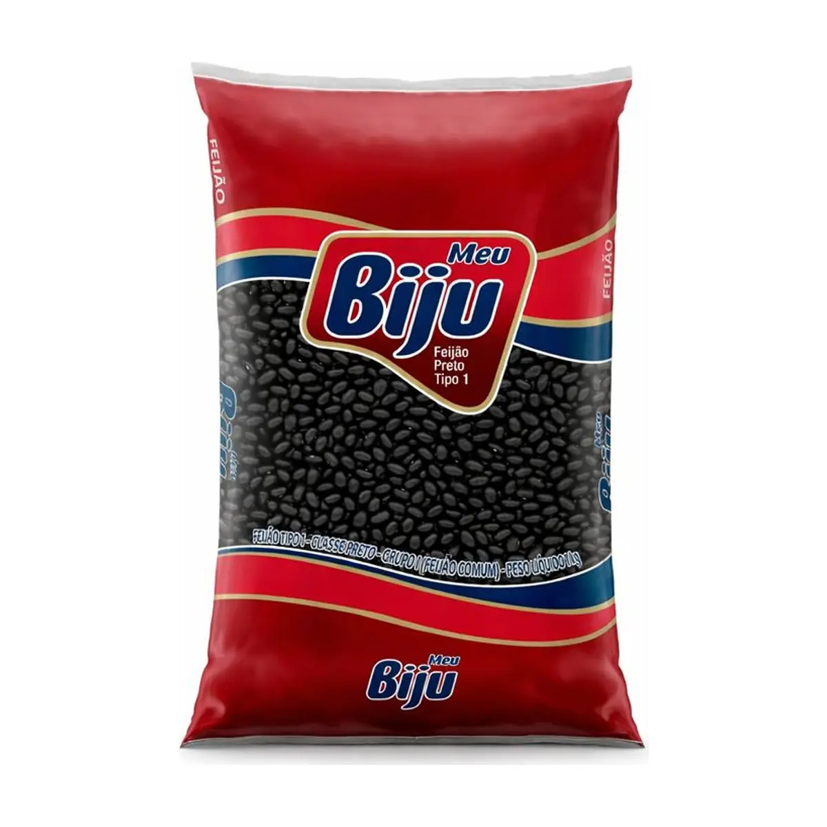 Frijoles negros MEU BIJU (1 kg / 2.2 lb) - Miniatura 1