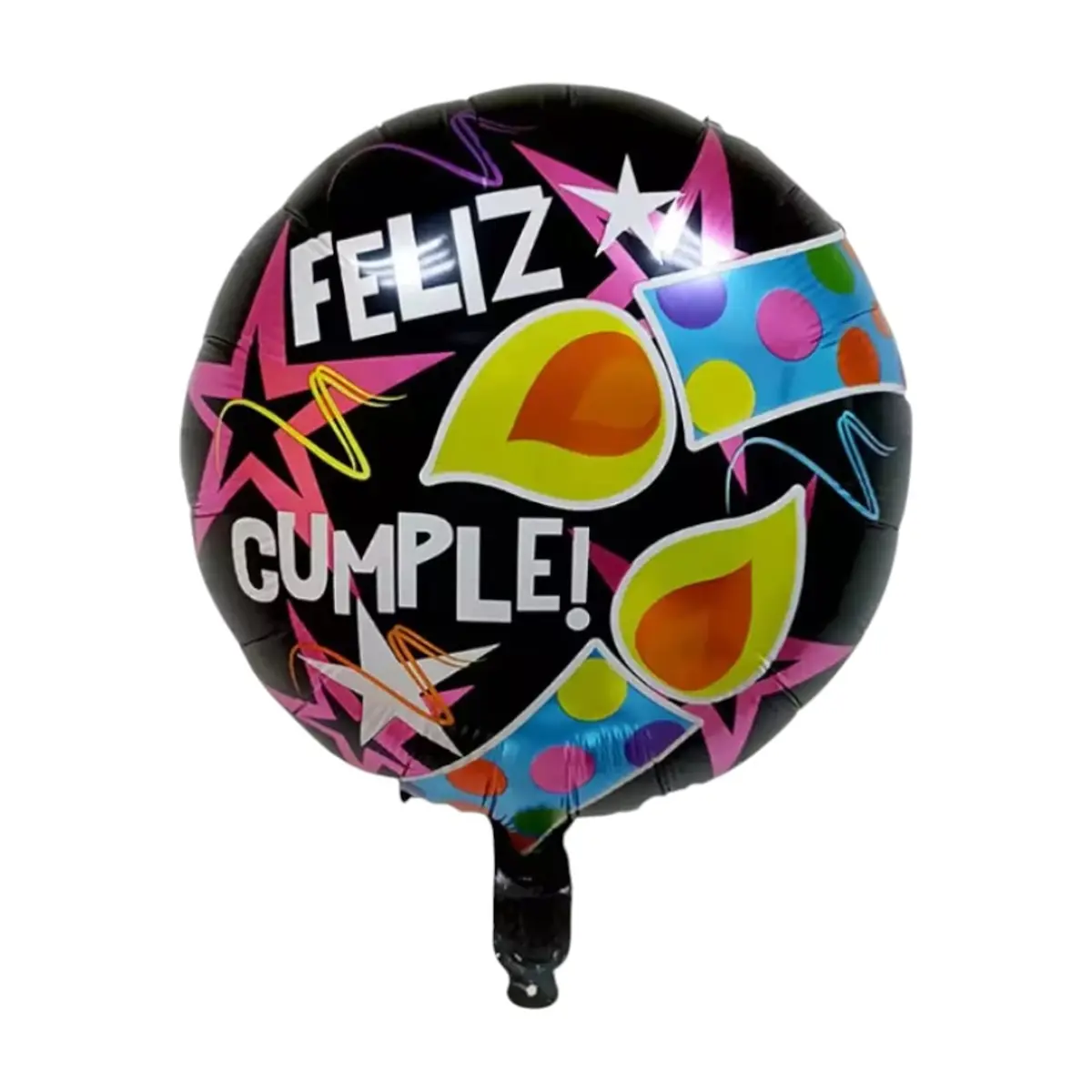 Globo de Happy Birthday y diseño de velas Ballon (18 pulgadas)