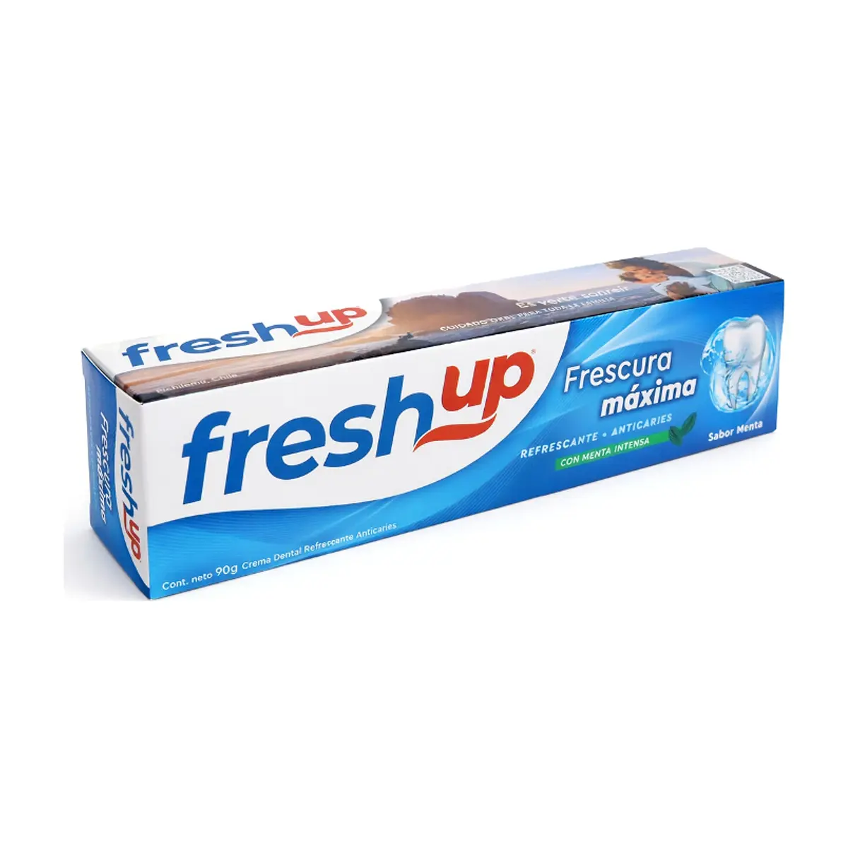 Crema dental refrescante anticaries sabor menta Fresh Up (90 g / 3.18 oz)
