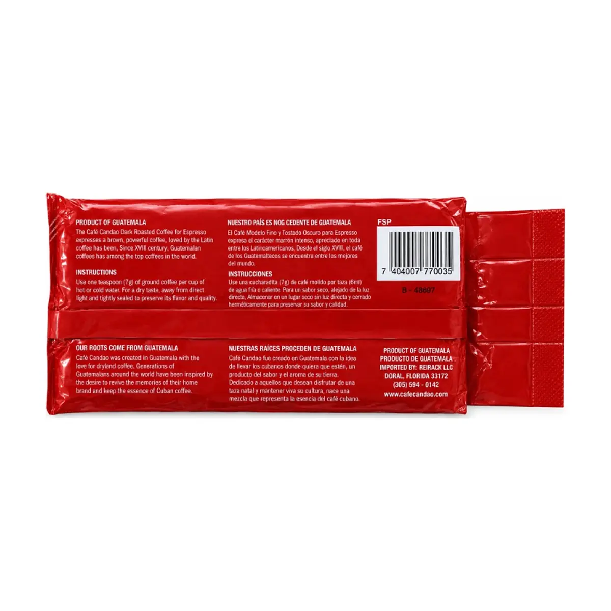 Café molido espresso Candao (227 g / 8 oz) - Miniatura 2