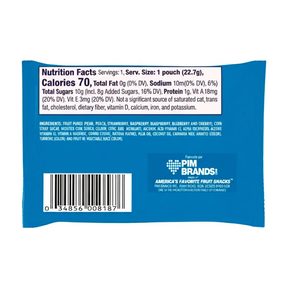 Bocadillos de frutas mixtas Welch's (22.7 g) - Thumbnail 3