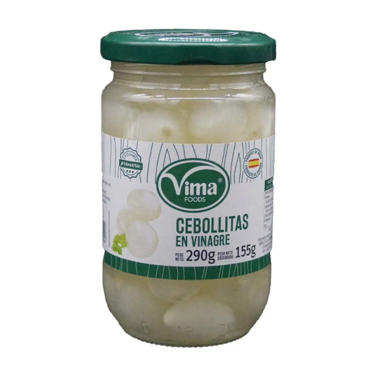 Cebollitas en vinagre Vima Foods (290 g / 10.22 oz)